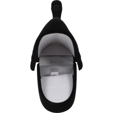 Boîte à Bagues pour Femmes Forme Cygne Noire Flocking Coffret Cadeau Mariage Fête des Valentins Protection Bijoux (1/5)