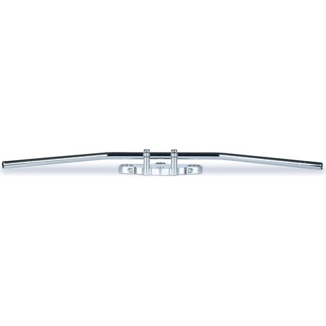 TRW Dragbar Langer Chromstahl-Lenker 25,4 mm glänzend für deutsche Motorräder