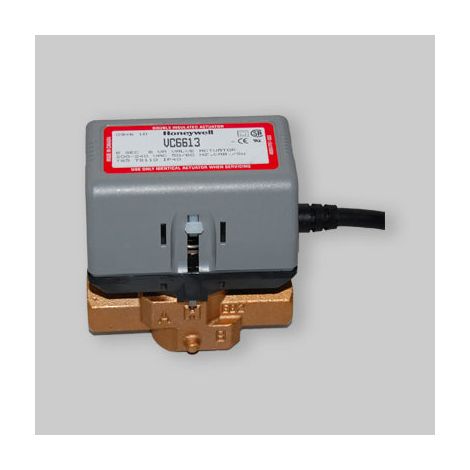 Vanne de zone pour eau chaude sanitaire 2 voies 1" Kvs 6.0 Micro Spdt (1/2)