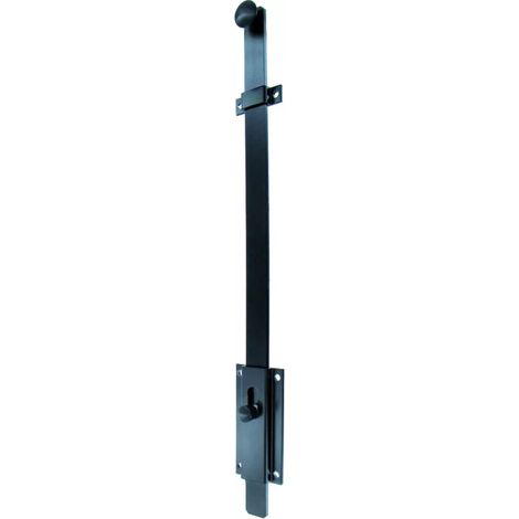 TARGETTE ALU NOIR DROITE 420MM