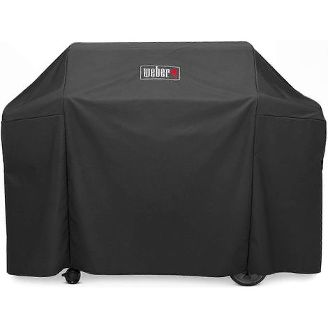Robuste Schutzhülle für den Genesis II Outdoor-Grill, wasserdicht und UV-beständig, passende Größe, saisonaler Einsatz, robustes Material, pflegeleicht. (1/2)