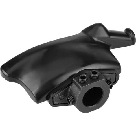 Démarreur de pneus noir – Support en plastique renforcé et nylon, tête de canard amovible, diamètre 30 mm (1/5)