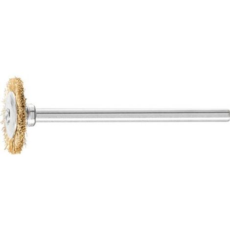 Minirundbürste RBU 1602/3 MES 0,10 D16xB2xL3mm MS PFERD (1/3)