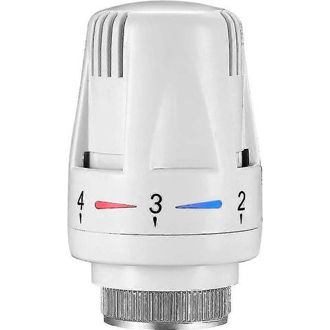 Tête de vanne thermostatique de radiateur M30 x 1,5, tête de vanne thermostatique standard de remplacement (1/5)