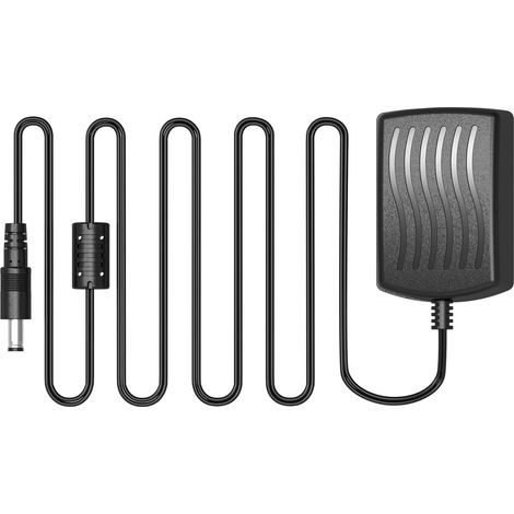 12V DC Alimentation 2A pour Caméra de Surveillance, DVR, Système de vidéosurveillance - Prise EU, Noir (1/5)
