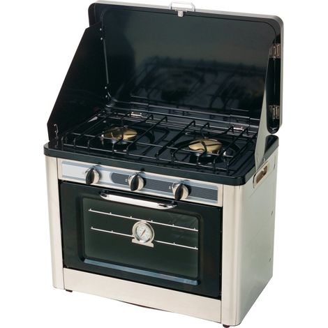 Forno combinato / Fornello da campeggio a 2 fuochi - Wol