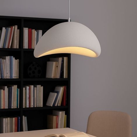 Lámpara Colgante "Wabi Sabi 09" - E27 - 50cm - Blanco