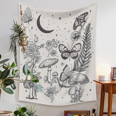 Tapisserie bohème mandala décorative pour la chambre à coucher - 1201 x 871 pouces - 831-1102 (1/5)