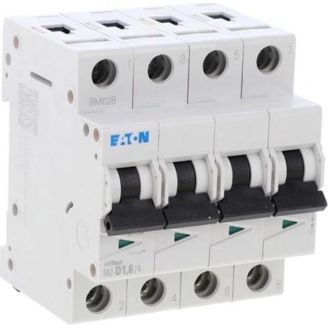 Leistungsschalter 4P D 1,6A 15kA AC FAZ-D1,6/4 279071