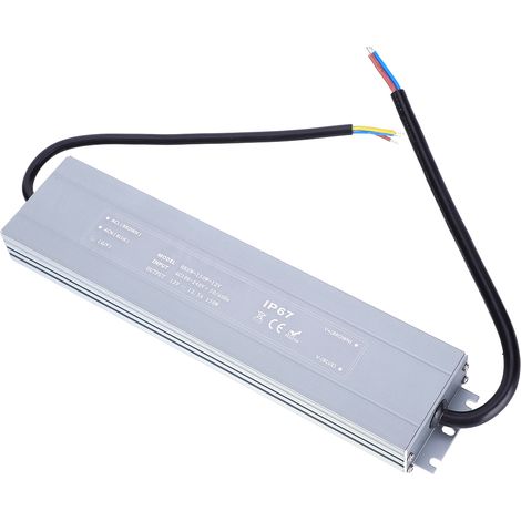Alimentation LED HRUW-150W-12V 100-264 V CA, transformateur de commande LED étanche IP67 (1/5)