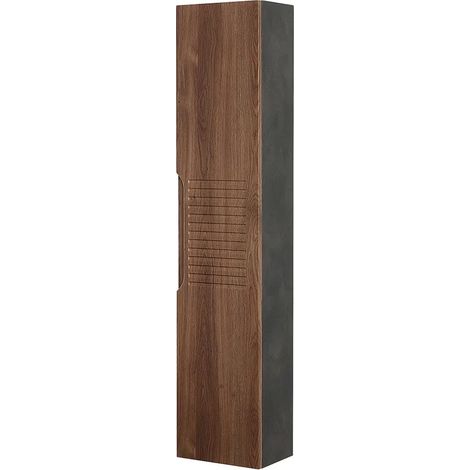 Colonna bagno sospesa 30x150 cm noce canaletto Ravello (1/4)