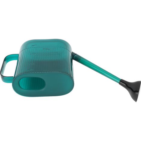 Multifunktionale 1,8-Liter-Gießkanne mit langem PP-Ausguss für Zimmerpflanzen und Gartenblumen, Wasserfarbe: grün. (1/5)