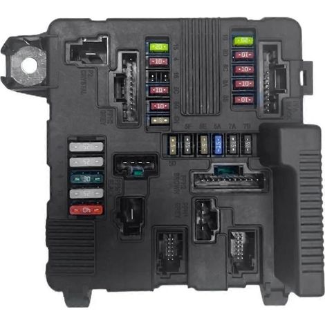 Boîte à fusibles moteur 8200306033 compatible avec Megane II 1.9 Scenic (2002-2006), pièces automobiles, références : 8200306032, 5118399300, 8200262385