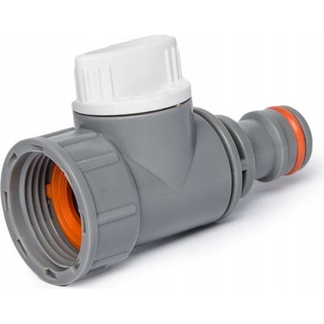 ACOPLAMIENTO RÁPIDO CON VÁLVULA 3/4'' BRADAS