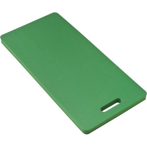 Coussin en mousse taille XL, protège-genoux, coloris vert - 80 x 38 x 3 cm - Nature (1/4)