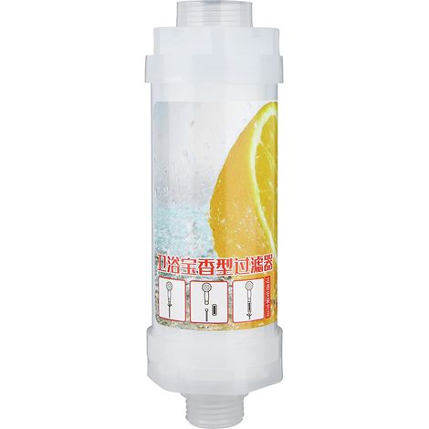 Pré-Filtre Citron Ammoniaque - Filtration 10 Microns Matériau PP - Pour Toilette Chauffe-Eau Lave-Linge Douche - Lot De 2 (1/5)
