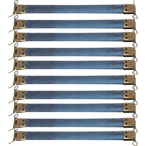 Lot de 10 cadres métalliques rétro pour pochettes à monnaie, accessoires de couture DIY pour sacs à main. (1/5)