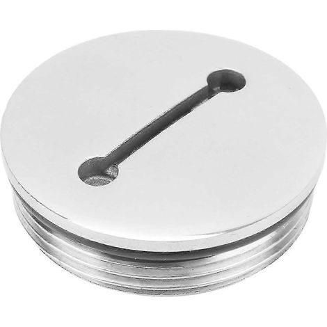Bouchon de réservoir à carburant marin en acier inoxydable 50mm, plaque de remplissage de pont pour bateaux, couvercle étanche robuste. (1/5)