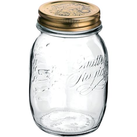 Bormioli Rocco Quattro Stagioni Einmachgläser 500 ml m. Deckel 12 Gläser