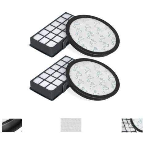 Lot de 2 Filtres HEPA pour Rowenta Silence Force Cyclonic 4AAAA RO7647EA RO7663EA RO7676EA RO7681EA (Modèle RO76xx) Aspirateurs, Filtre de Rechange Accessoires ZR903701 H246 (1/5)