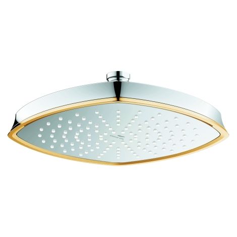 Kopfbrause Grandera 210 26898 Strahlart Rain chrom/gold (1/3)