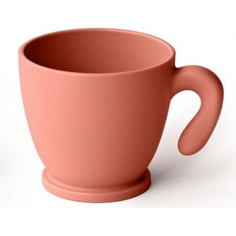 Tasse de café bioclimatique en terracotta 600x60x80