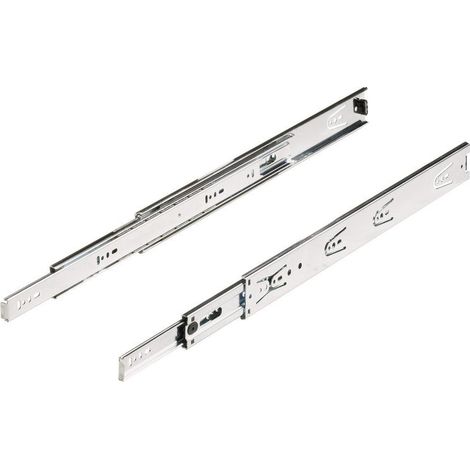 HETTICH Coulisse pour tiroir à billes, HETTICH 45 kg L.35 cm