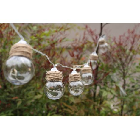 Guirlande solaire Swing 10 ampoules à filament led (1/6)