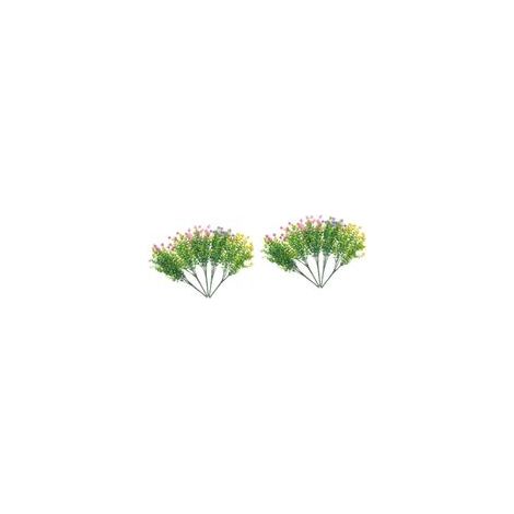 10 Pcs Eucalyptus Camélia Fausse Tige Tiges Artificielles Feuilles Pics De Fleurs Artificiels Faux Pics Faux Ornements Végétaux (1/5)