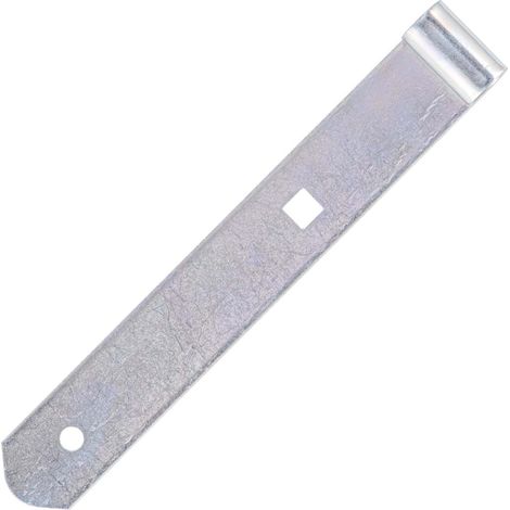 GAH Alberts Tor-Ladenband gerade, für Dorn10mm 200mm Stahl, galvanisch verz. (1/4)