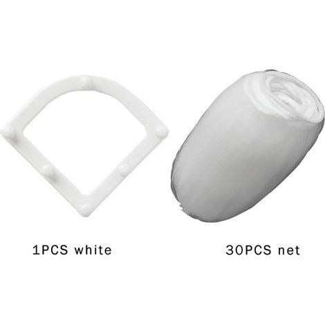 Évier passoire panier coin évier filtre vidange filet sac cuisine poubelle stockage support pour déchets alimentaires maille restes avec ventouse type d'aspiration blanc