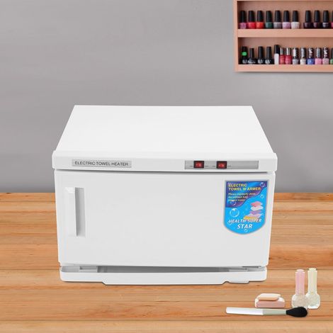 2-in-1 Handtuchwärmer - Heizen und Warmhalten, Handtuchwärmer mit Sterilisator, 25L Handtuchheizschrank, Handtuch Schrank für Privathaushalte, Fitnessstudios, Hotels (1/5)