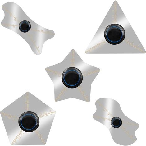 Ensemble/5 pièces d’Outillage Professionnel Ultra-Fin de 0,1 mm en Acier Inoxydable de réparation à Lames de Levier incurvée Spudger (1/4)