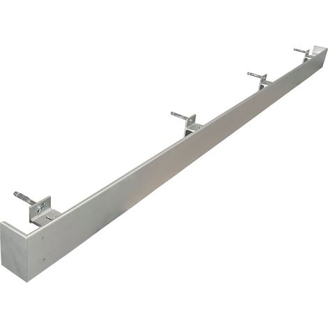 BARANDILLA DE PUERTA CORREDERA DE ALUMINIO anodizado / Tamaño : 1M95cm  Aluminium