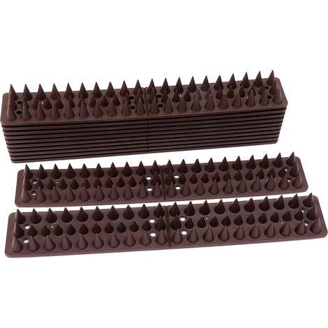 Épouvantails pour oiseaux (lot de 12) : épouvantails en plastique faciles à assembler pour petits oiseaux (raton laveur, corbeau, etc.). (1/5)