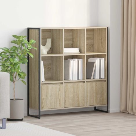 Bücherregal 2 pcs Sonoma 99,5 x 30 x 108 cm Holzwerkstoff