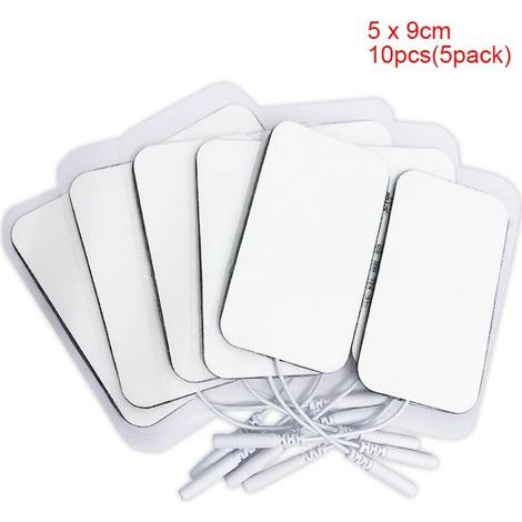 10/20 gel muscle stimulation electrodes, non-woven fabric, self-adhesive replacement pads for TENS05204 digital therapy device