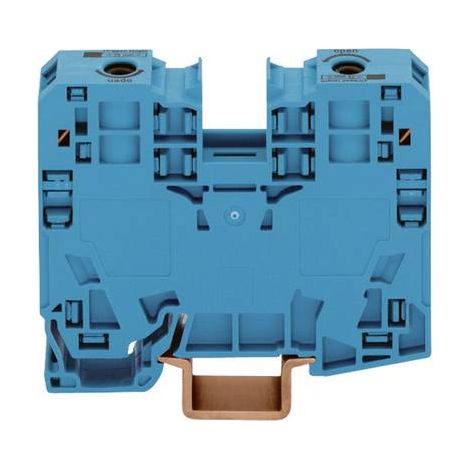 Borne de passage WAGO 285-134 16 mm ressort de traction Affectation: N bleu 1 pc(s) D27289