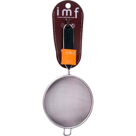 IMF colador inoxidable media bola  9 cm , Colador inoxidable meda bola 9 cmFabricado en acero inoxidable de alta calidadApto para lavavajillasMango plásticoIncluye
