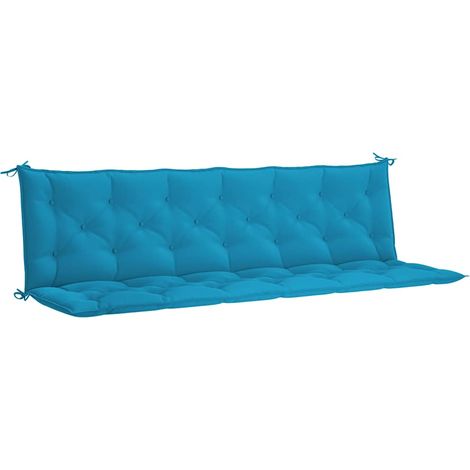Maison Exclusive - Cuscini per Panca 2 pz Azzurri 200x50x7 cm in Tessuto Oxford (1/5)