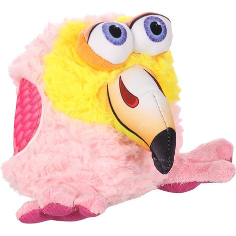 Jouet Flamant rose Snapz 20 cm pour chien - Flamingo (1/4)