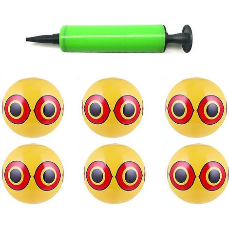 Lot de 6 ballons anti-oiseaux - Motif œil pour éloigner les oiseaux (1/5)