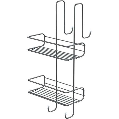 Sapho Accesorios de baño Gedy - Estante de ducha 24x49x22 cm, cromo 2485 (1/3)