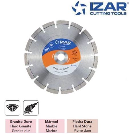 disque diamant laser Izar pour granite et marbre de 230 mm