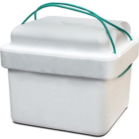 Glacière isotherme - JUANIO - JUANIO - 11 L - Polystyrène - 35 x 22.5 x 27 cm (1/4)