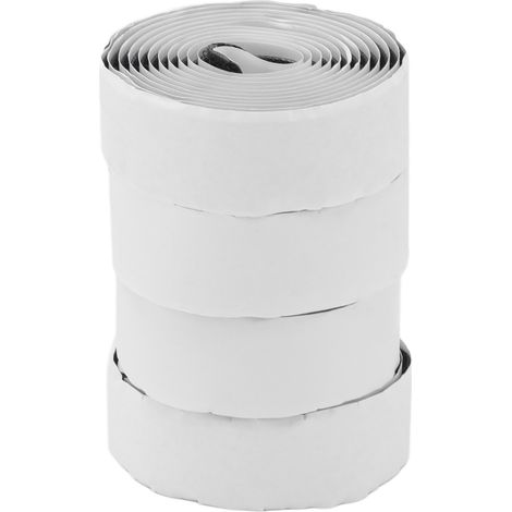 Lot de 4 rouleaux de ruban auto-adhésif à scratch en polyester ultra-adhésif pour le rangement à domicile (1/5)