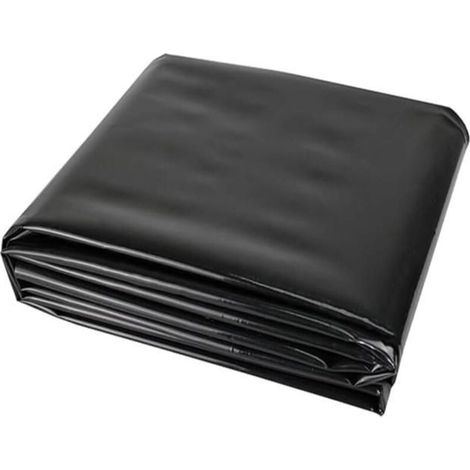 Durable HDPE membrane for outdoor ponds, preformed pools, and garden ponds (1.2 x 2.1 m)