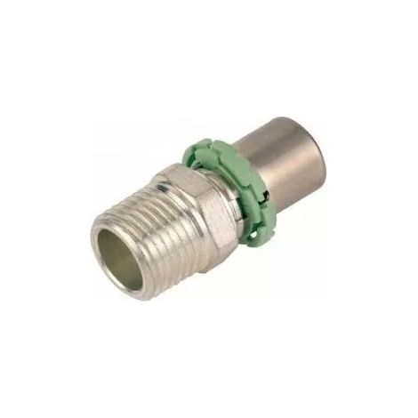 Comap 742ECX Manicotto dritto maschio a crimpare (x2) - S7243GV - Ø20x2mm - 1/2"