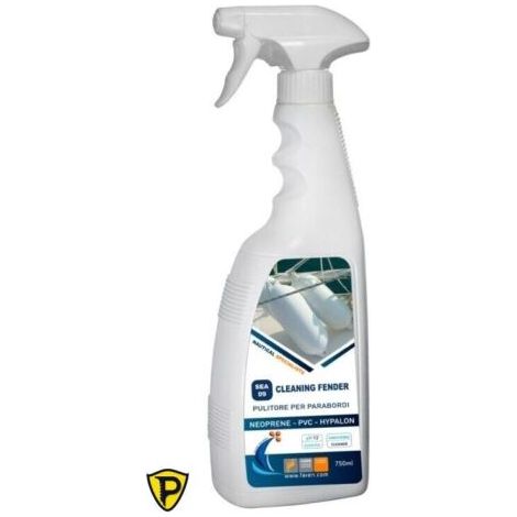Pulitore Parabordi Barca Gommone Faren Detergente Liquido Nautico Spray 750 ml . (1/4)