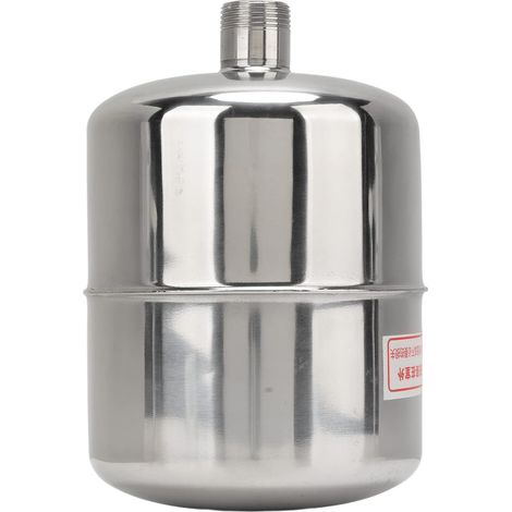 Expansion Vessel, Leak-free Pressure Tank, Heavy Duty Accessory Part, 2L Stainless Steel Pressure Tank for Water Pump (1/5)